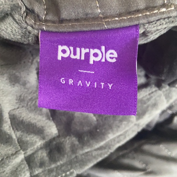 Purple + Gravity Weighted Blanket - Picture 2 of 2